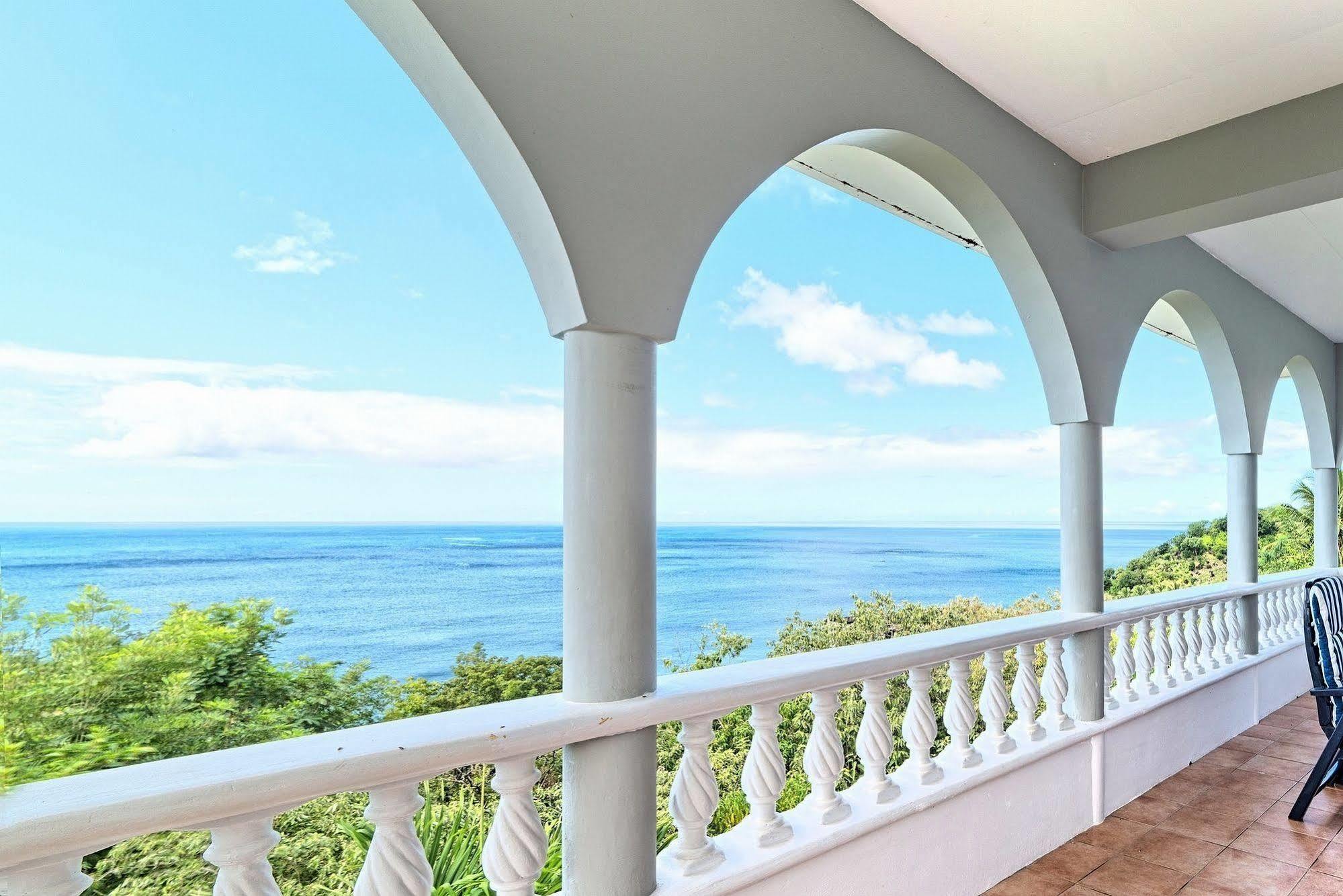 Caribbean Sea View Holiday Apartments Méro Kültér fotó