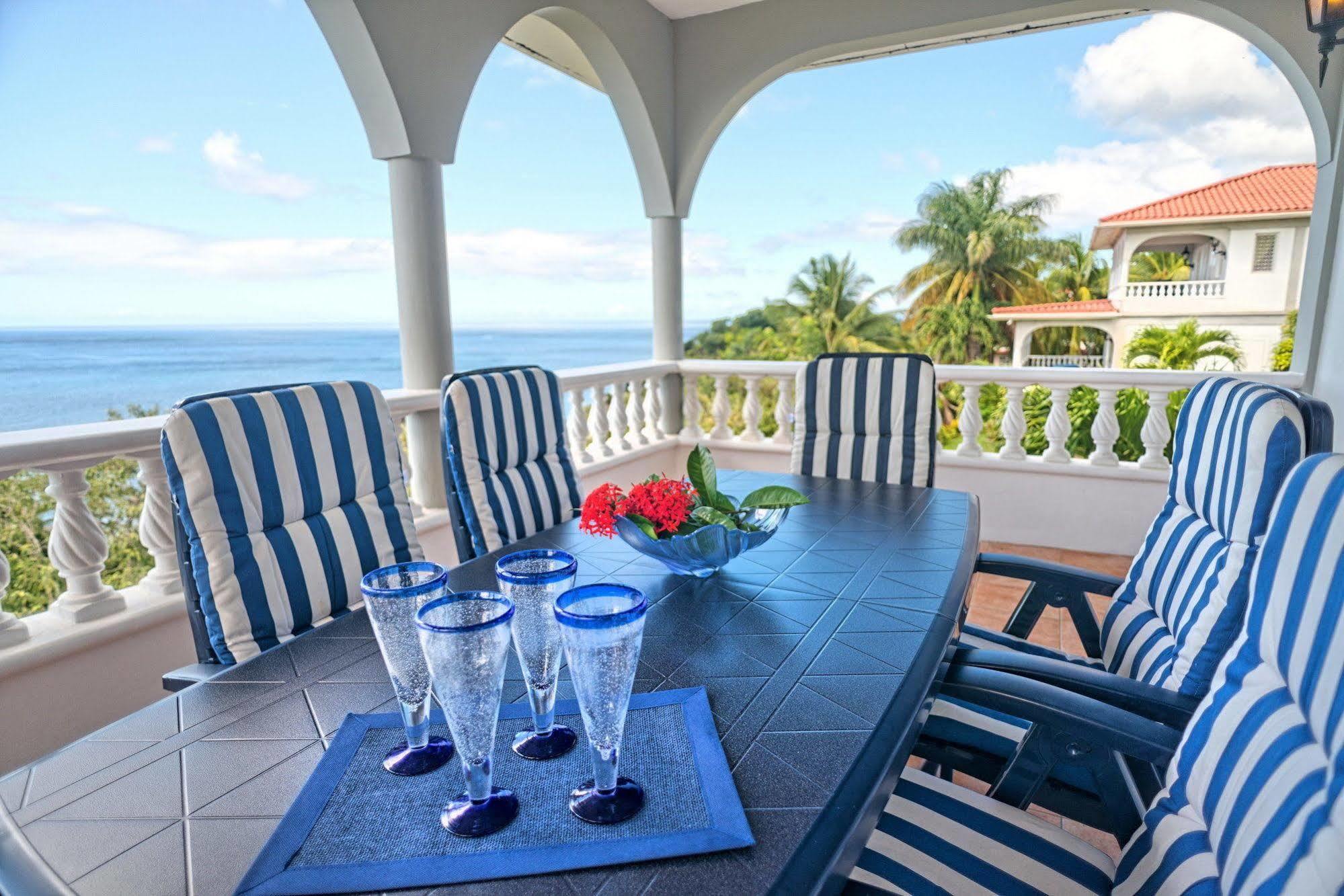 Caribbean Sea View Holiday Apartments Méro Kültér fotó
