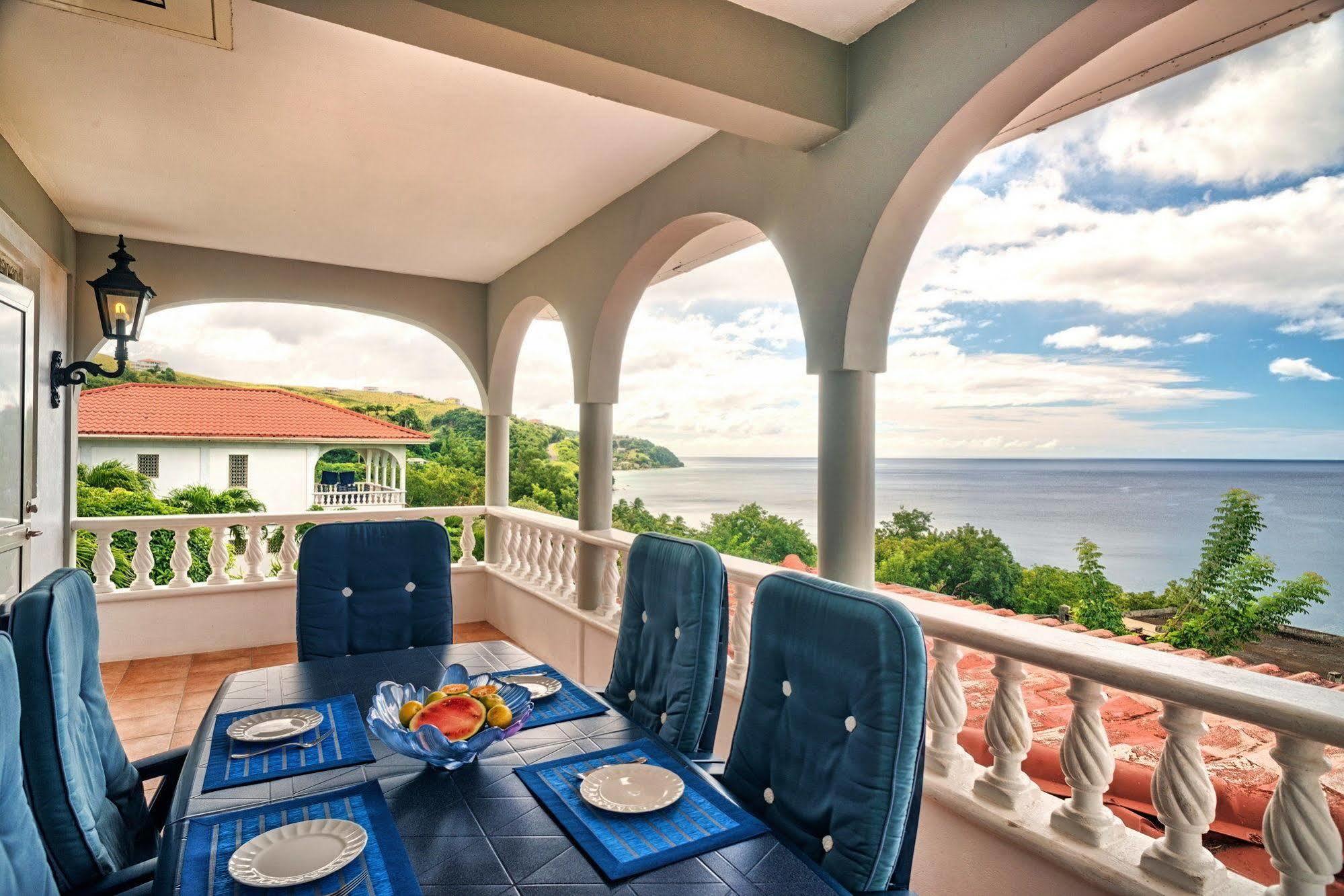 Caribbean Sea View Holiday Apartments Méro Kültér fotó